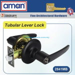 AMAN 2841MB Tubular Lever Lock Set