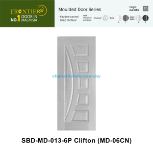FRONTIERA MD013 Molded Door 6P Clifton